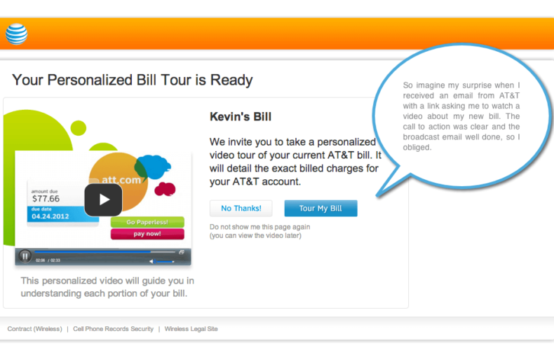 How to Send a Personalized Bill to Your Customer